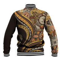Hawaiian Hibiscus Tribal Vintage Motif Baseball Jacket Ver 4 LT9 - Polynesian Pride