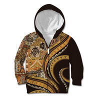 Hawaiian Hibiscus Tribal Vintage Motif Kid Hoodie Ver 4