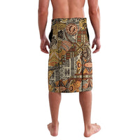 Hawaiian Hibiscus Tribal Vintage Motif Lavalava Ver 4 LT9 - Polynesian Pride