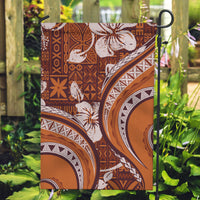 Hawaiian Hibiscus Tribal Vintage Motif Garden Flag Ver 5 LT9 Garden Flag Gold - Polynesian Pride