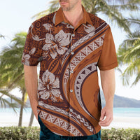 Hawaiian Hibiscus Tribal Vintage Motif Hawaiian Shirt Ver 5 LT9 - Polynesian Pride