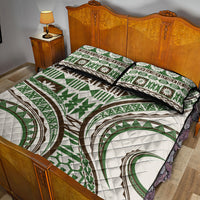 Hawaiian Hibiscus Tribal Vintage Motif Quilt Bed Set Ver 7 LT9 - Polynesian Pride