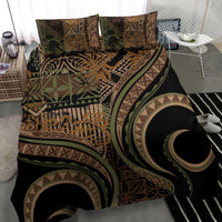 Hawaiian Hibiscus Tribal Vintage Motif Bedding Set Ver 8 LT9 - Polynesian Pride
