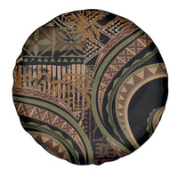 Hawaiian Hibiscus Tribal Vintage Motif Spare Tire Cover Ver 8 LT9 - Polynesian Pride
