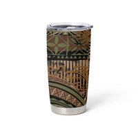 Hawaiian Hibiscus Tribal Vintage Motif Tumbler Cup Ver 8