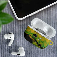 Australia New Zealand Rugby AirPods Case Gradient Aboriginal Wallabies and Maori Black Fern LT9 - Polynesian Pride