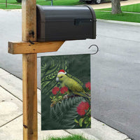 Meri Kirihimete Kakapo Garden Flag Green Silver Fern Christmas Vibe LT9 - Polynesian Pride