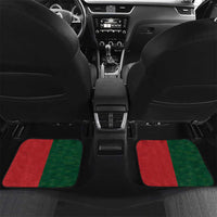 Australia-Tonga Rugby Pacific Custom Car Mats The Kangaroos and Mate Ma'a Tonga LT9 Set 2pcs - Back Red-Green - Polynesian Pride