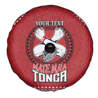 Tonga Rugby XIII Custom Spare Tire Cover Mate Ma'a Tonga with Ngatu Pattern LT9 - Polynesian Pride