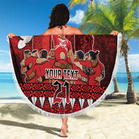 Custom Tonga 676 Haamonga a Maui Beach Blanket Tongan Sipi Tau Unique Dance LT9 - Polynesian Pride