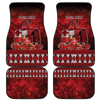 Custom Tonga 676 Haamonga a Maui Car Mats Tongan Sipi Tau Unique Dance LT9 - Polynesian Pride