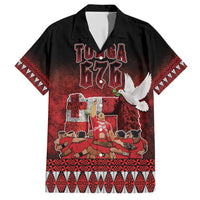Custom Tonga 676 Haamonga a Maui Hawaiian Shirt Tongan Sipi Tau Unique Dance LT9 Red - Polynesian Pride