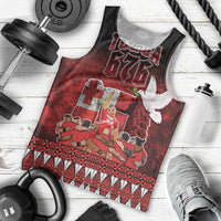 Custom Tonga 676 Haamonga a Maui Men Tank Top Tongan Sipi Tau Unique Dance LT9 - Polynesian Pride