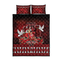 Custom Tonga 676 Haʻamonga ʻa Maui Quilt Bed Set Tongan Sipi Tau Unique Dance