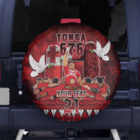 Custom Tonga 676 Haamonga a Maui Spare Tire Cover Tongan Sipi Tau Unique Dance LT9 - Polynesian Pride