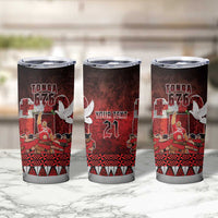 Custom Tonga 676 Haamonga a Maui Tumbler Cup Tongan Sipi Tau Unique Dance LT9 - Polynesian Pride