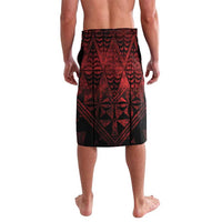 Custom Tonga XIII Rugby Tribal Tattoo Lavalava Mate Ma'a Tonga Kupesi Ngatu Grunge Style LT9 - Polynesian Pride