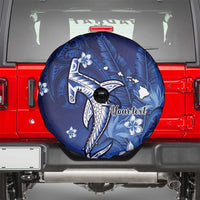 Personalized Hawaiian Maori Hammerhead Shark Spare Tire Cover Polu Plumeria LT9 - Polynesian Pride