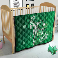 Personalized Hawaiian Maori Hammerhead Shark Quilt Omaomao Plumeria - Polynesian Pride