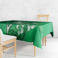 Personalized Hawaiian Maori Hammerhead Shark Tablecloth Omaomao Plumeria LT9 - Polynesian Pride