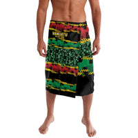Vanuatu 46th Year Anniversary Lavalava 30 July 1980 Hibiscus Seamless Pattern LT9 Black - Polynesian Pride