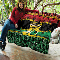 Vanuatu 46th Year Anniversary Quilt 30 July 1980 Hibiscus Seamless Pattern LT9 - Polynesian Pride
