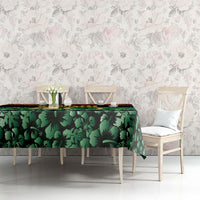 Vanuatu 46th Year Anniversary Tablecloth 30 July 1980 Hibiscus Seamless Pattern LT9 - Polynesian Pride