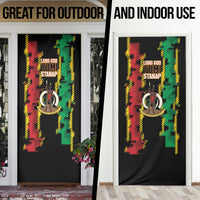 Vanuatu 46th Year Anniversary Door Cover Tamtam Slit Drums Long God Yumi Stanap LT9 - Polynesian Pride