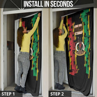 Vanuatu 46th Year Anniversary Door Cover Tamtam Slit Drums Long God Yumi Stanap LT9 - Polynesian Pride