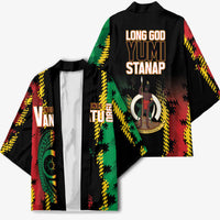 Vanuatu 46th Year Anniversary Kimono Tamtam Slit Drums Long God Yumi Stanap LT9 - Polynesian Pride