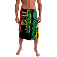 Vanuatu 46th Year Anniversary Lavalava Tamtam Slit Drums Long God Yumi Stanap LT9 Black - Polynesian Pride
