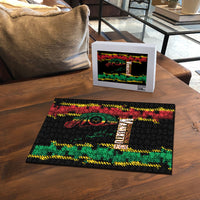 Vanuatu 46th Year Anniversary Puzzle Tamtam Slit Drums Long God Yumi Stanap LT9 - Polynesian Pride