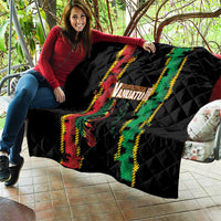 Vanuatu 46th Year Anniversary Quilt Tamtam Slit Drums Long God Yumi Stanap LT9 - Polynesian Pride