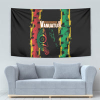 Vanuatu 46th Year Anniversary Tapestry Tamtam Slit Drums Long God Yumi Stanap LT9 - Polynesian Pride