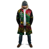 Vanuatu 46th Year Anniversary Cloak Vintage Grunge Vanuatu Flag Heritage LT9 - Polynesian Pride
