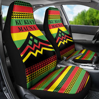 Hawaii Ku Kia'i Mauna Car Seat Cover Hawaiian Kanaka Maoli Motif