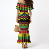 Hawaii Ku Kia'i Mauna Personalized Mermaid Dress Hawaiian Kanaka Maoli Motif LT9 - Polynesian Pride