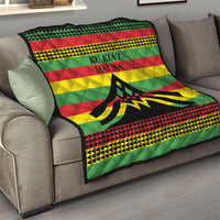 Hawaii Ku Kia'i Mauna Quilt Hawaiian Kanaka Maoli Motif