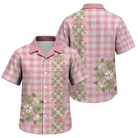 Akala Hamele Hawai'i Palaka Squares Maile Leaf Family Matching Mermaid Dress and Hawaiian Shirt Flowers Hawaiian Quilt Patterns