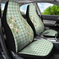 Liko Kukui Hawai'i Palaka Squares Maile Leaf Car Seat Cover Flowers Hawaiian Quilt Patterns