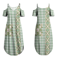 Liko Kukui Hawai'i Palaka Squares Maile Leaf Couples Matching Summer Maxi Dress and Hawaiian Shirt Flowers Hawaiian Quilt Patterns