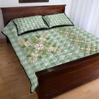 Liko Kukui Hawai'i Palaka Squares Maile Leaf Quilt Bed Set Flowers Hawaiian Quilt Patterns