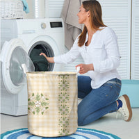 Melemele Ahiahia Hawai'i Palaka Squares Maile Leaf Laundry Basket Flowers Hawaiian Quilt Patterns