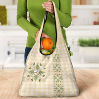 Melemele Ahiahia Hawai'i Palaka Squares Maile Leaf Grocery Bag Flowers Hawaiian Quilt Patterns