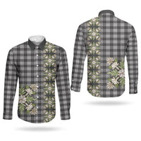 Pauli Hawai'i Palaka Squares Maile Leaf Couples Matching Short Sleeve Bodycon Dress and Long Sleeve Button Shirt Flowers Hawaiian Quilt Patterns