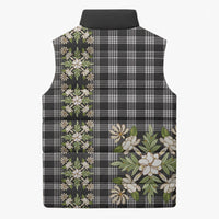 Pauli Hawai'i Palaka Squares Maile Leaf Sleeveless Puffer Jacket Flowers Hawaiian Quilt Patterns