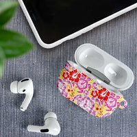 Palaka with Honu and Hibiscus AirPods Case Hawaiian Heritage Spirit LT9 - Polynesian Pride