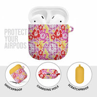 Palaka with Honu and Hibiscus AirPods Case Hawaiian Heritage Spirit LT9 - Polynesian Pride