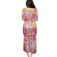 Palaka with Honu and Hibiscus Family Matching Puletasi and Hawaiian Shirt Hawaiian Heritage Spirit - Polynesian Pride