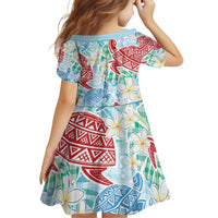 Palaka with Honu and Plumeria Family Matching Puletasi and Hawaiian Shirt Hawaiian Heritage Spirit - Polynesian Pride